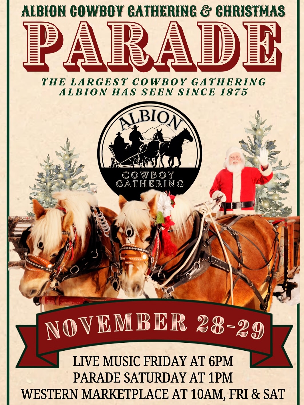 albion cowboy show